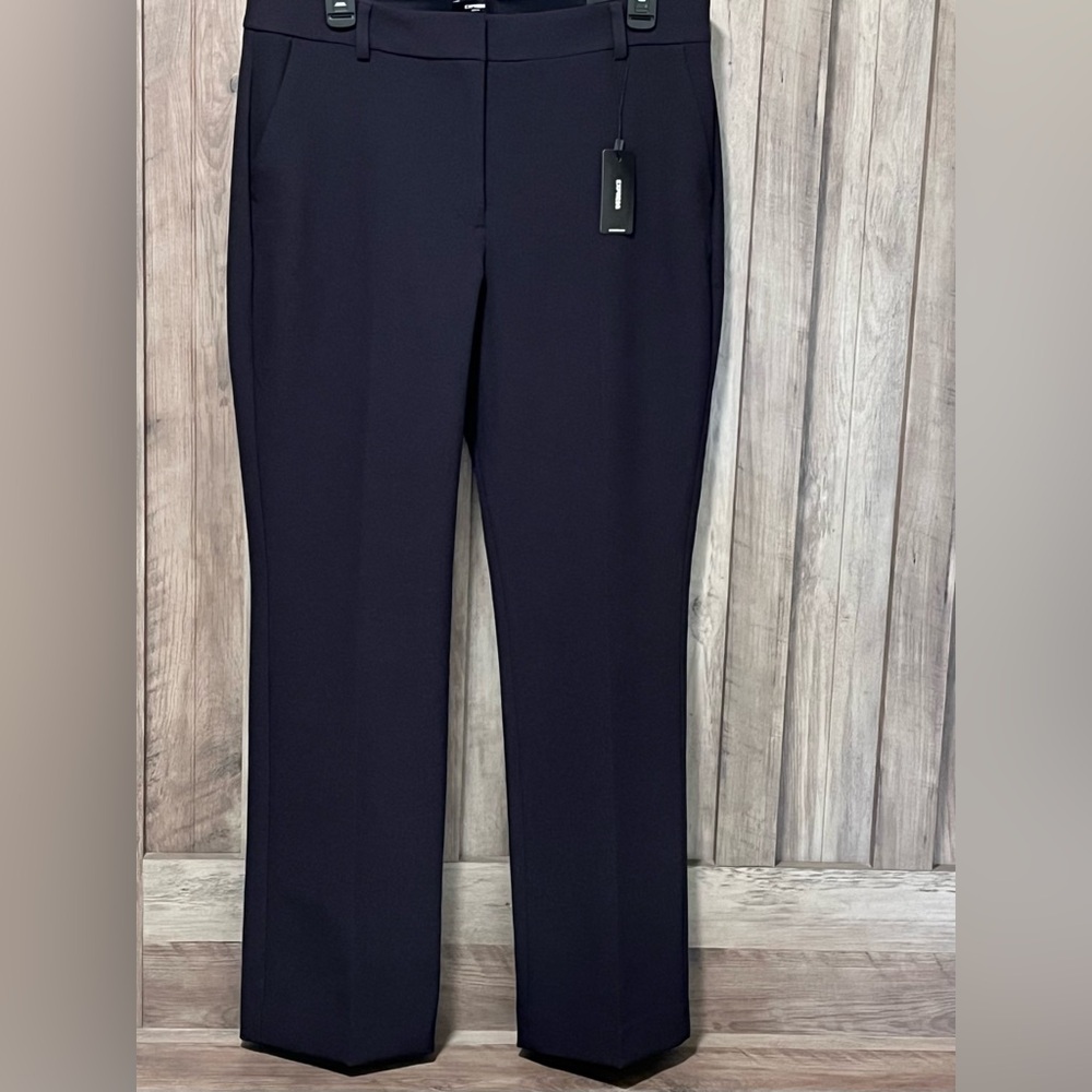 Express Editor Pant Black High Waisted Dress Pants Size 10 Short
